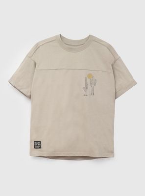 Polera Estampado Cactus Niño