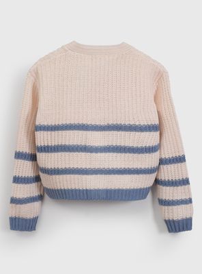 Imagen 2 del producto Chaleco con Media Rayas Niña