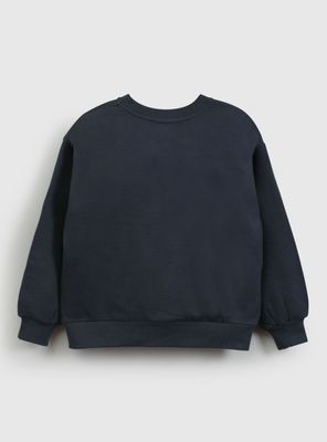 Imagen 2 del producto Polerón Bordado Logo Rayas Niña