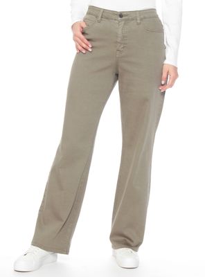 Pantalón Recto Tiro Alto Pretina Mp30