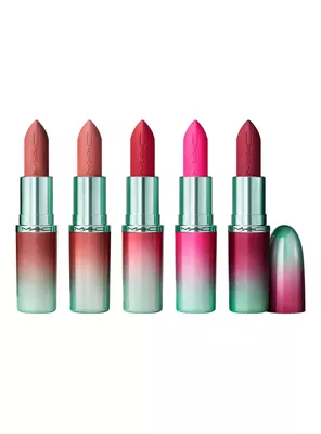 Set de Maquillaje de Labios MAC Less Is Bore Lip Kit x 5