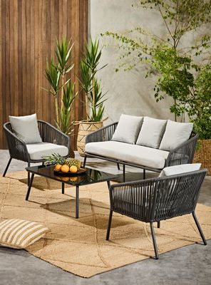 Set Living 4 Personas Cuerdas