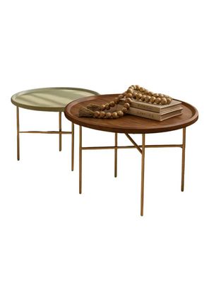 Mesa Centro Duo Domo 35.2- 30.2x60 cm