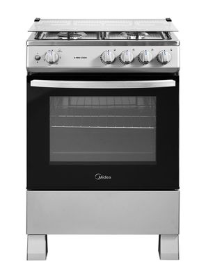 Cocina a Gas 4 Quemadores MFO-MG24TCSSL Silver