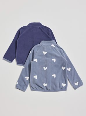 Imagen 2 del producto Polar Liso con Cierre de Color y otro Estampado