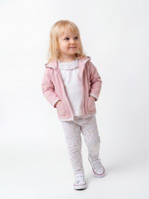 Imagen 2 del producto Conjunto con Capucha y Diseño Floral