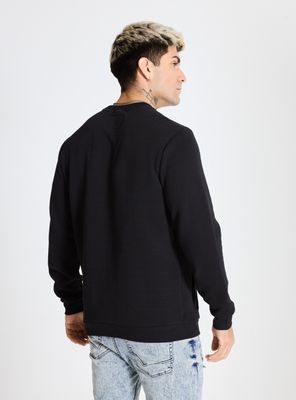 Imagen 2 del producto Polerón Tela Texturada con Bolsillos