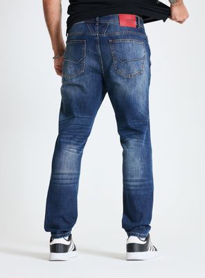 Imagen 2 del producto Jeans Skinny Lavado Contrastado con Roturas