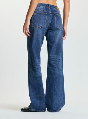 Imagen 2 del producto Jeans Wide Leg Tiro Bajo