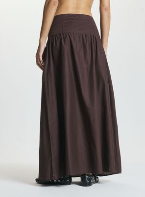 Imagen 2 del producto Falda Larga Pliegues