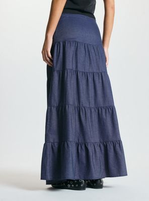 Imagen 2 del producto Falda Larga Fluida