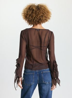 Imagen 2 del producto Blusa Vuelos Translúcida