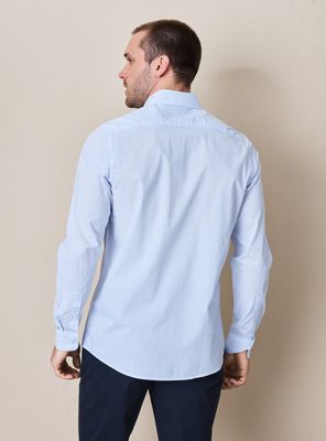 Imagen 2 del producto Camisa Manga Larga Poplin Algodón Cuadros