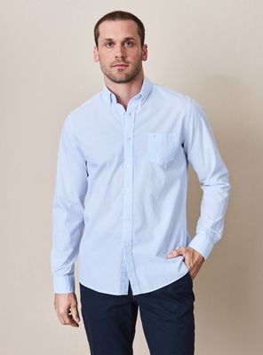 Imagen 1 del producto Camisa Manga Larga Poplin Algodón Cuadros