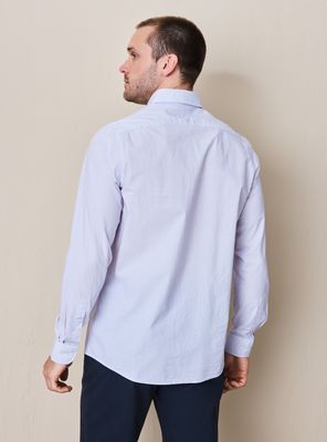 Imagen 2 del producto Camisa Manga Larga Algodón Líneas