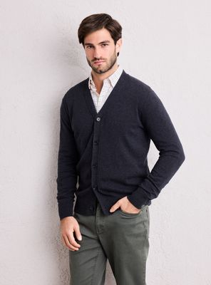 Imagen 1 del producto Chaleco Cardigan Lana Merino