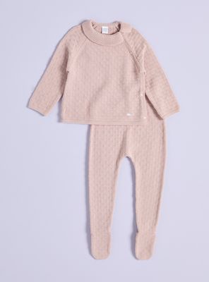 Imagen 2 del producto Conjunto Tejido Vuelitos en Cuello con Botones