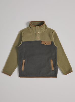 Imagen 2 del producto Polerón Polar Micropolar Color Block con Broches