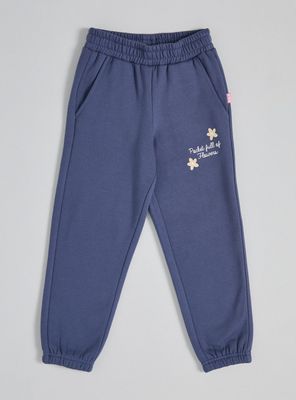 Pantalón de Buzo Mini Estampado Floral