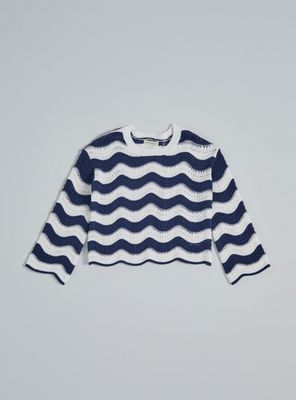 Sweater Diseño Rayas Marinero