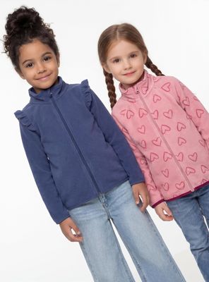 Imagen 2 del producto Polerón Polar Bipack Estampado y Vuelos Niña