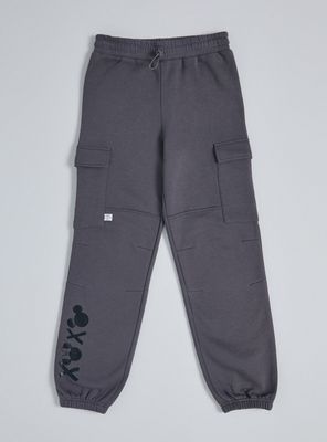 Imagen 2 del producto Pantalón de Buzo Estilo Cargo con Detalle Minnie