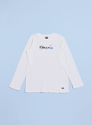 Imagen 2 del producto Polera Estampado Frontal y Espalda Personajes Star Wars