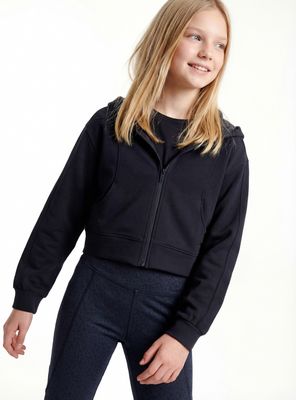 Polerón Cropped Relajado