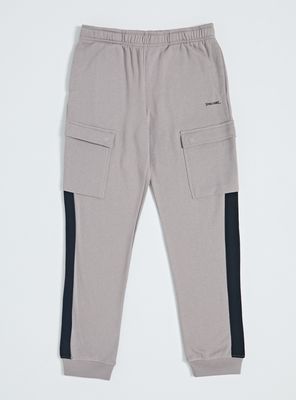 Imagen 2 del producto Pantalón de Buzo Bicolor Jogger Cargo