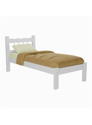Cama Individual Infantil Be 90x94x195 cm Blanca