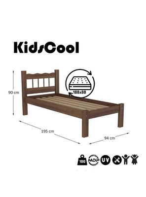 Imagen 2 del producto Cama Individual Infantil Be 90x94x195 cm Caramelo