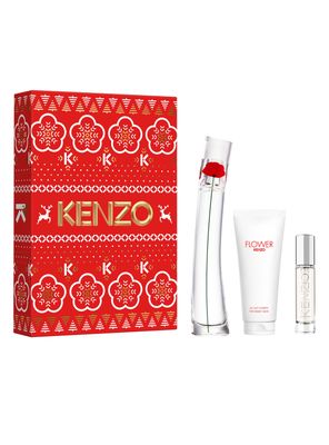 Imagen 2 del producto Set Perfume Flower by Kenzo EDP 50 ml + 10 ml + Body Milk 75 ML Xmas 25