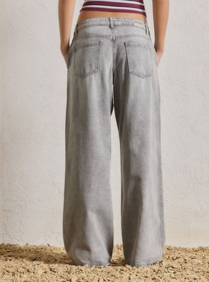 Imagen 2 del producto Jeans Wide Balloon Pinzas Delanteras