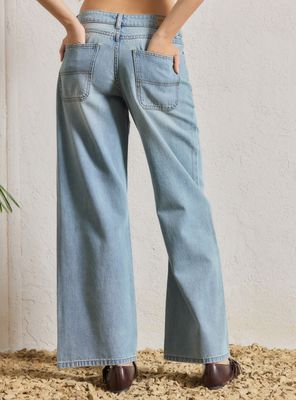 Imagen 2 del producto Jeans Baggy Pretina Cruzada