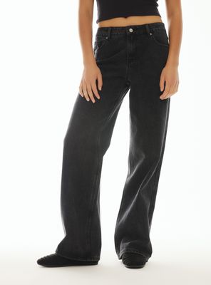 Jeans Fit Wide Leg Variedad Lavado Clásico