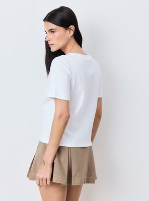 Imagen 2 del producto Polera Básica Interlock Manga Corta