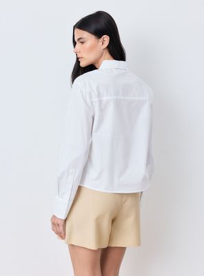 Imagen 2 del producto Polera Camisera Abotonada Rayada