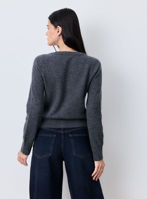 Imagen 2 del producto Chaleco Cárdigan Manga Larga Lana