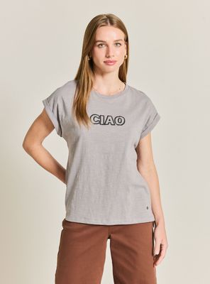 Polera Estampada Happy Wind