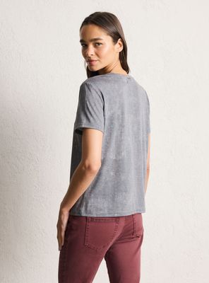 Imagen 2 del producto Polera con Proceso de Teñido y Tachas