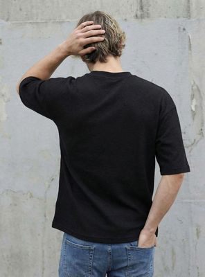 Imagen 2 del producto Polera Waffle American Varsity Boxy Fit