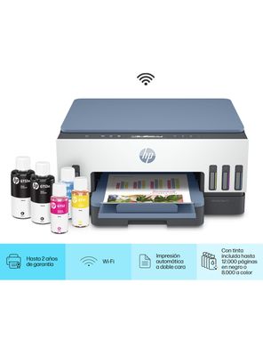 Imagen 2 del producto Multifuncional Smart Tank 725 WiFi Dúplex + Botellas de Tinta