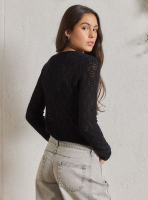 Imagen 2 del producto Sweater Calado y Botones