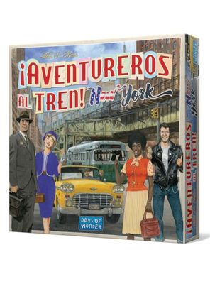 Juego de Mesa Aventureros al Tren New York