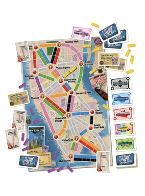 Imagen 2 del producto Juego de Mesa Aventureros al Tren New York