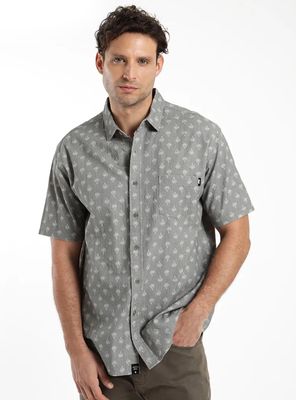 Imagen 1 del producto Camisa Textura Palmeras Algodón Orgánico