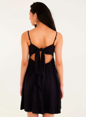 Imagen 2 del producto Vestido Corto con Detalle en la Espalda Caracoles de Mar