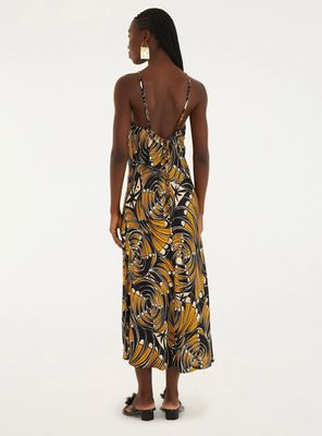 Imagen 2 del producto Vestido Midi con Cuello Halter Diseño