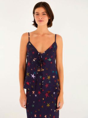 Vestido Largo con Escote V Tipo Kimono Diseño Floral