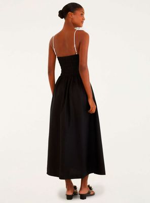 Imagen 2 del producto Vestido Bicolor y Detalle Panal